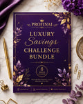 Savings Challenge Printable Bundle – 7 Challenges incl. 100 Envelope & 52 Week, Instant Download PDF